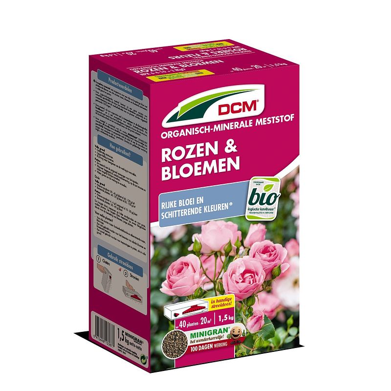 Foto van Meststof rozen & bloemen 1,5 kg