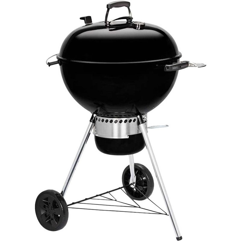 Foto van Weber master touch gbs e-5750 houtskoolbarbecue ø57 cm - zwart