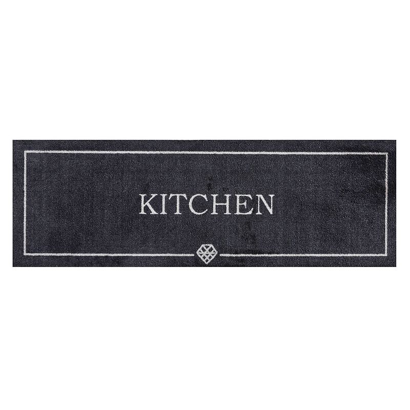 Foto van Md entree - schoonloopmat - soft&deco - kitchen diamond - 50 x 150 cm