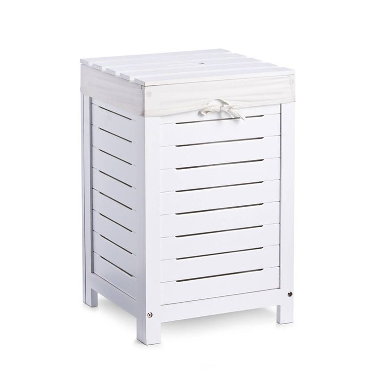 Foto van Zeller - laundry hamper, white