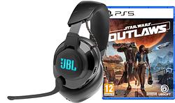 Foto van Jbl quantum 610 + star wars outlaws ps5