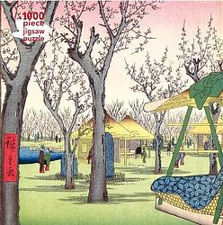 Foto van Adult jigsaw puzzle utagawa hiroshige: plum garden - puzzel;puzzel (9781839644467)