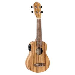 Foto van Ortega rfu10ze timber series natural e/a sopraan ukelele met gigbag