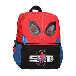 Foto van Spiderman jongens kleuter rugzak 32 cm protector