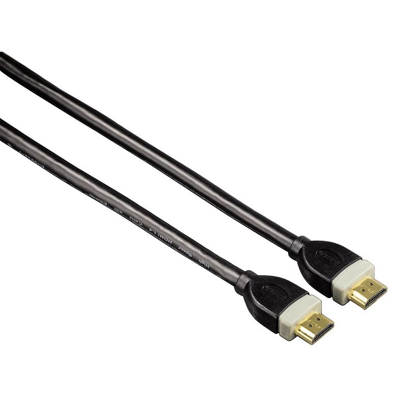 Foto van Hama hdmi-kabel 3 sterren 10 meter hdmi kabel zwart