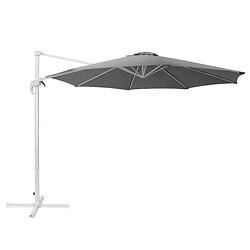 Foto van Beliani savona - cantilever parasol-grijs-polyester