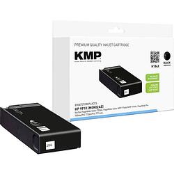 Foto van Kmp cartridge vervangt hp m0k02ae(991x)sw compatibel single zwart h184x 1767,4001