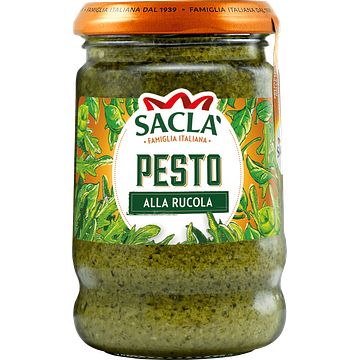 Foto van Sacla italiaanse pesto van rucola 190g bij jumbo