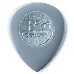 Foto van Dunlop 445p200 big stubby nylon pick 2.0 mm plectrumset (6 stuks)