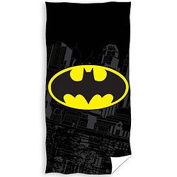 Foto van Batman strandlaken bat-signal logo - 70 x 140 cm - katoen