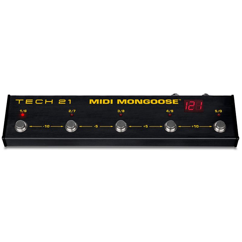 Foto van Tech 21 midi mongoose midi voetcontroller