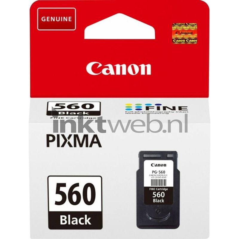 Foto van Canon pg-560 zwart cartridge