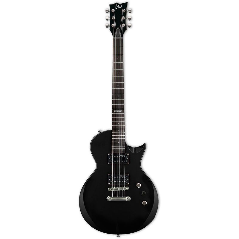 Foto van Esp ltd ec-10 black elektrische gitaar met gigbag