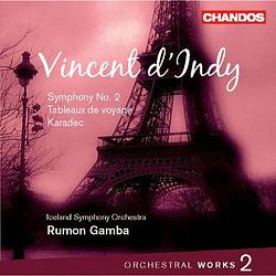 Foto van D'sindy: orchestral works volume 2 - cd (0095115151426)