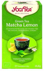 Foto van Yogi tea green tea matcha lemon