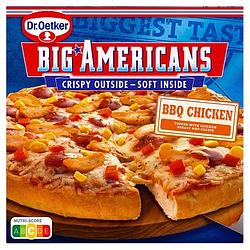 Foto van Dr. oetker big americans pizza bbq chicken 460g bij jumbo