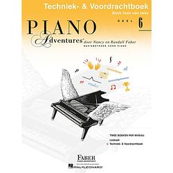 Foto van Hal leonard piano adventures: techniek & voordrachtboek deel 6 nederlandstalige editie
