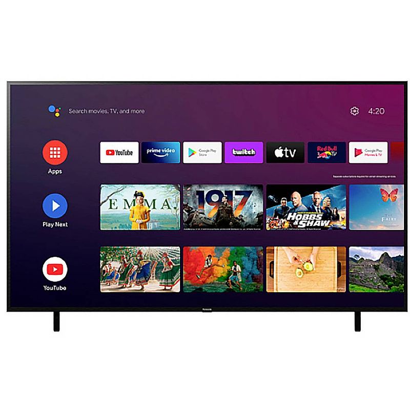 Foto van Panasonic tx-75lxw834 led-tv 189 cm 75 inch energielabel g (a - g) smart tv, uhd, wifi, dvb-c, dvb-s2, dvb-t, dvb-t2 zwart