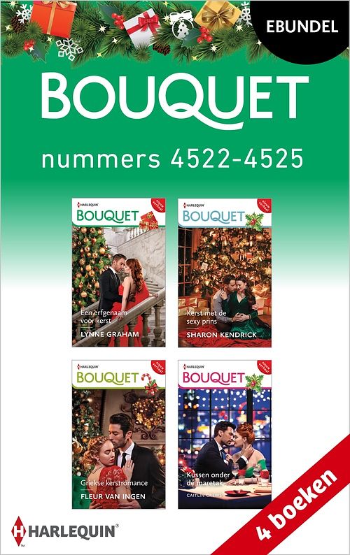 Foto van Bouquet e-bundel nummers 4522 - 4525 - lynne graham, sharon kendrick, fleur van ingen, caitlin crews - ebook