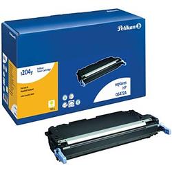 Foto van Pelikan toner geel, 4000 pagina's voor hp 502a - oem: q6472a