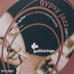 Foto van Galli strings gsb11 gypsy jazz akoestische gitaarsnaren ball end