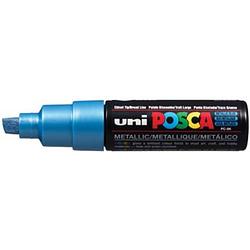 Foto van Uni-ball paint marker op waterbasis posca pc-8k blauw metaal