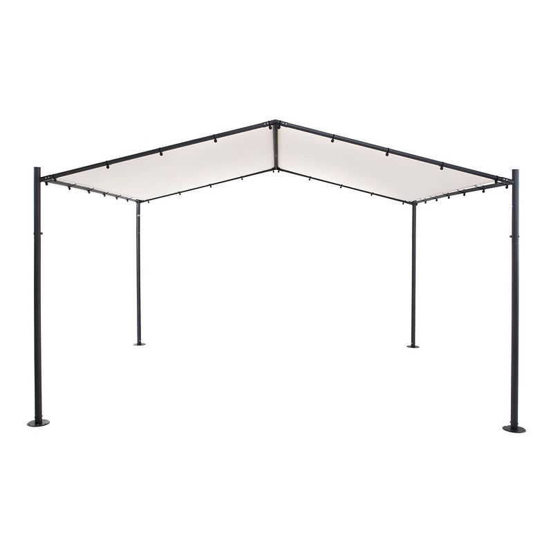 Foto van Sorara® milano partytent / paviljoen 400 x 350 cm zand