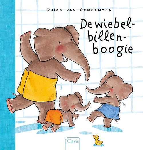 Foto van De wiebelbillenboogie - guido van genechten - kartonboekje;kartonboekje (9789044852905)