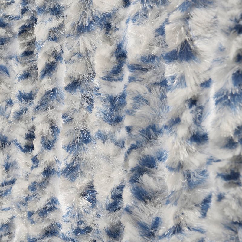 Foto van Wicotex vliegengordijn-kattenstaart- 100x240 cm blauw/grijs/wit mix in doos