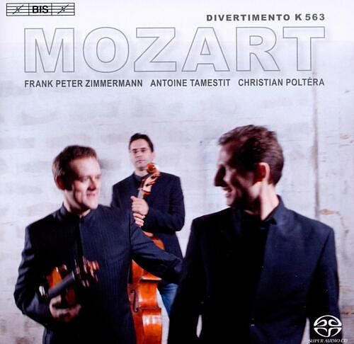 Foto van Divertimento k563/string trio d471 - cd (7318599918174)