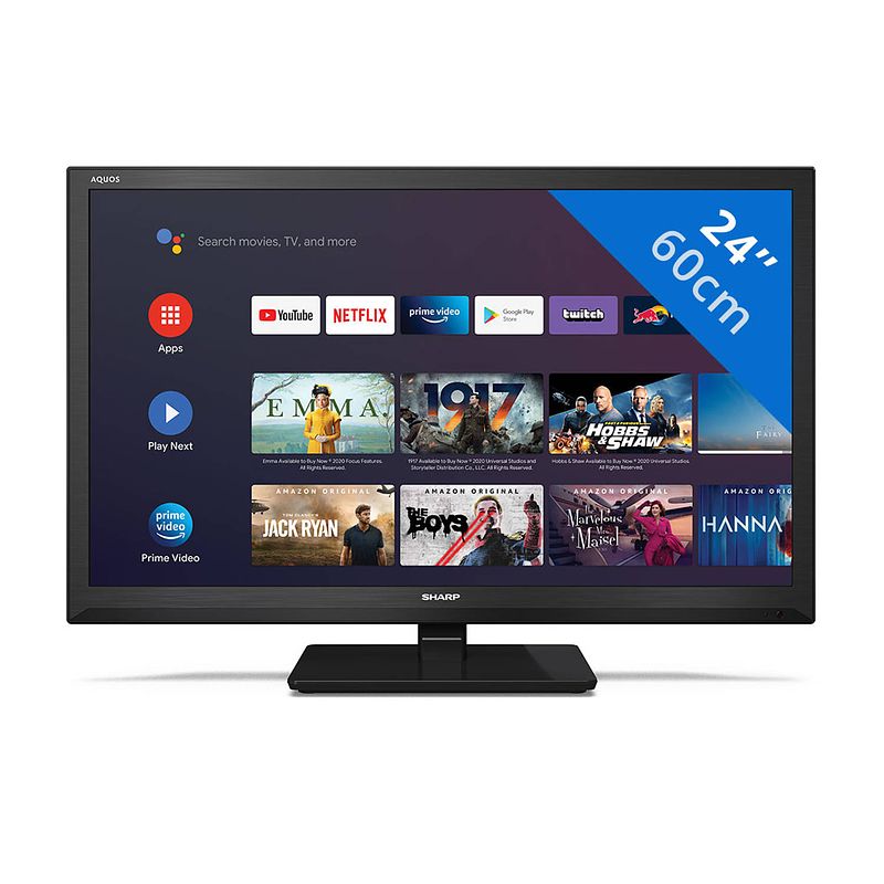 Foto van Sharp aquos 24bi2ea - 24inch hd-ready android smart-tv