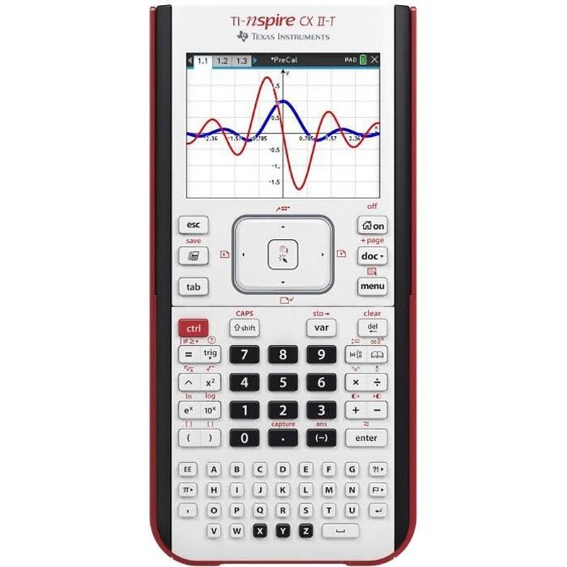 Foto van Grafische calculator nspire cx2