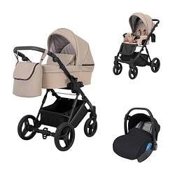 Foto van Born lucky kinderwagen 3 in 1 lazzio beige