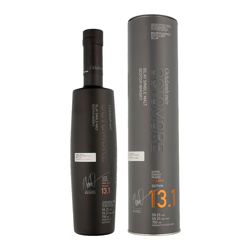 Foto van Bruichladdich octomore 13.1 70cl whisky