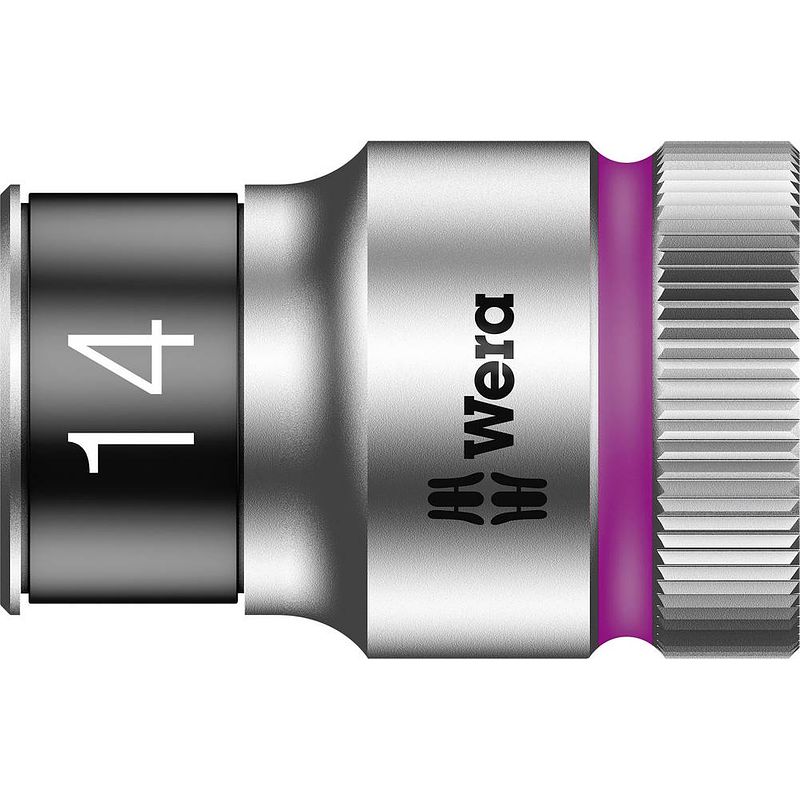 Foto van Wera 8790 hmc hf 05003734001 dop (zeskant) dopsleutelinzetstuk 14 mm 1/2 (12.5 mm)