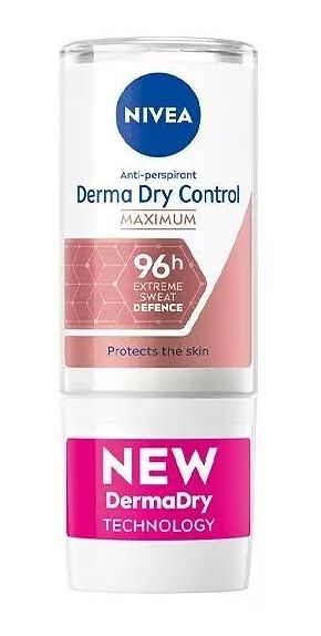 Foto van Nivea derma dry control deoroller