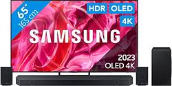 Foto van Samsung qd oled 65s90c (2023) + soundbar