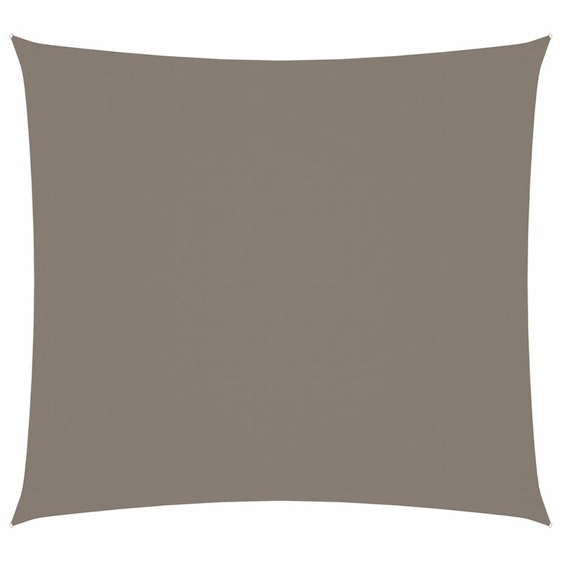 Foto van Vidaxl zonnescherm rechthoekig 2,5x3 m oxford stof taupe