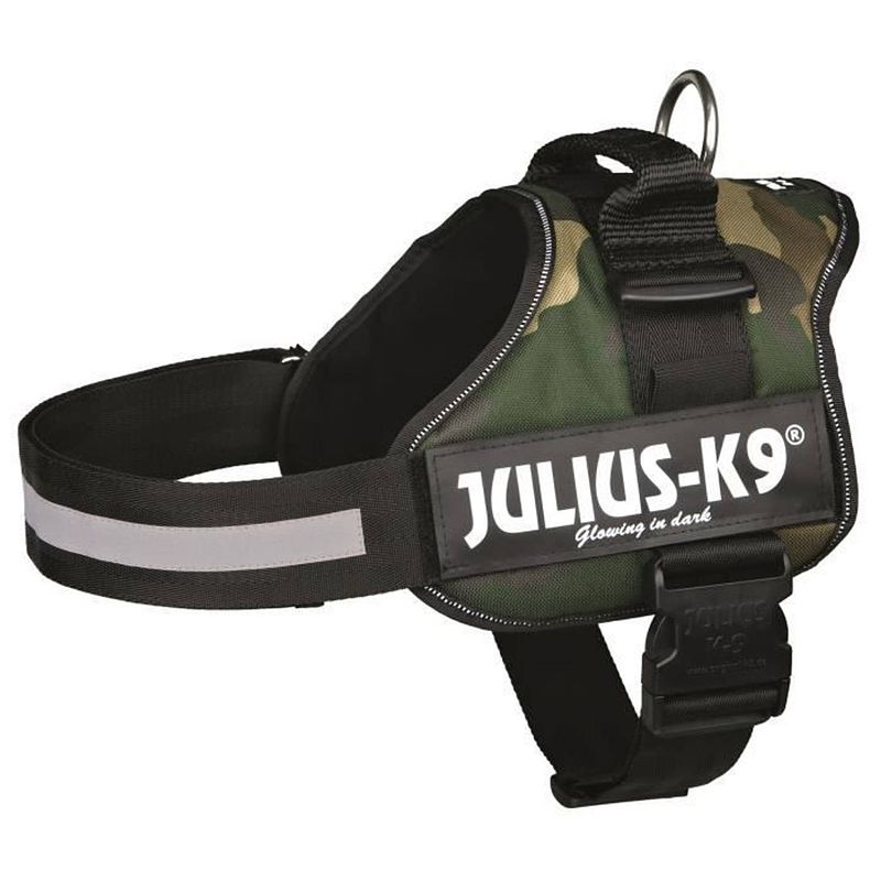 Foto van Krachtharnas julius-k9 - 1 - l: 66-85 cm-50 mm - camouflage - voor hond