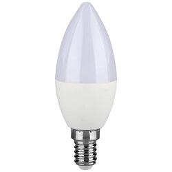 Foto van V-tac 21171 led-lamp energielabel f (a - g) e14 kaars 4.5 w = 40 w warmwit 1 stuk(s)