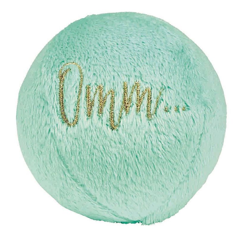 Foto van Moses stressbal omm for you 7 cm pluche mintgroen