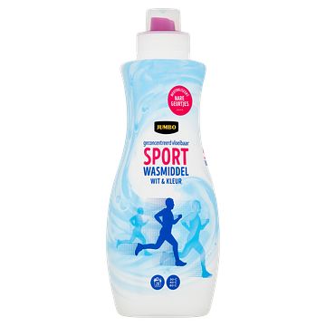 Foto van Jumbo wasmiddel sport wit & kleur 980 ml 28 wasbeurten