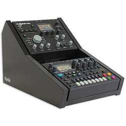 Foto van Fonik audio innovations original stand digitone/digitakt+analog heat tier (black)