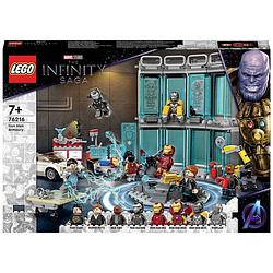 Foto van Lego® marvel super heroes 76216 iron mans werkplaats