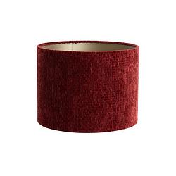 Foto van Light & living - lampenkap ruby - ø40x30cm - rood