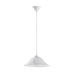 Foto van Eglo albany hanglamp - e27 - 35.0 cm - wit