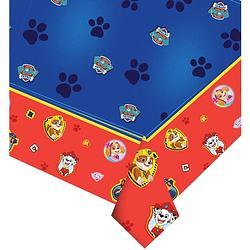 Foto van Tafelkleed paw patrol 120 x 180 cm rood/blauw