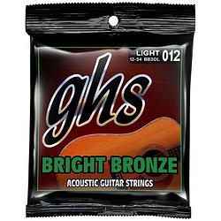 Foto van Ghs bb30l bright bronze light snarenset voor westerngitaar