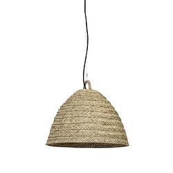 Foto van Light & living - hanglamp paeru - 45x45x30 - bruin