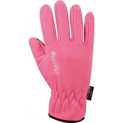 Foto van Handschoenen fleece senior roze maat 6